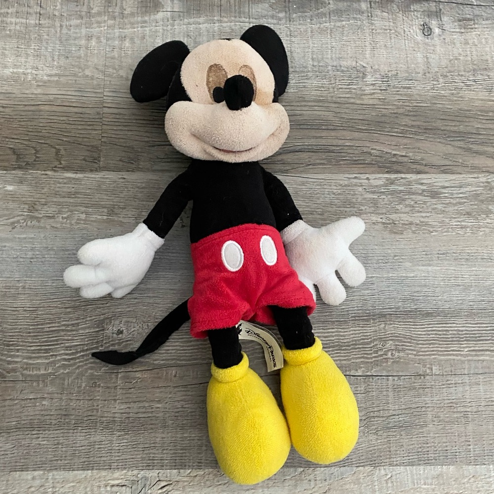🔥 5/$25 Vintage Disney Parks 12” Mickey Mouse Plush Stuffed Animal - Picture 4 of 10